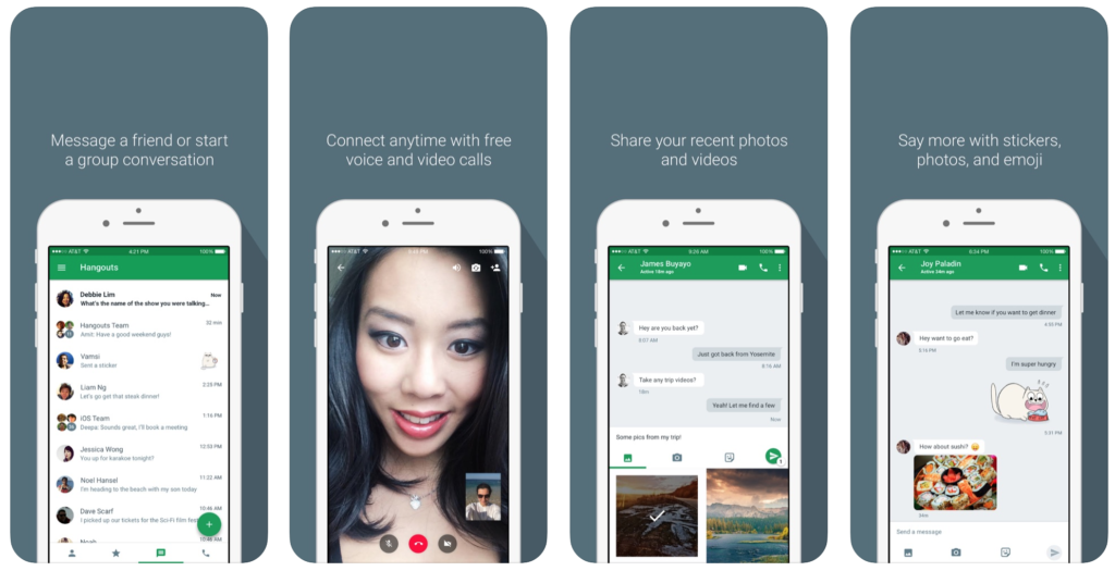 hangouts_video chat apps